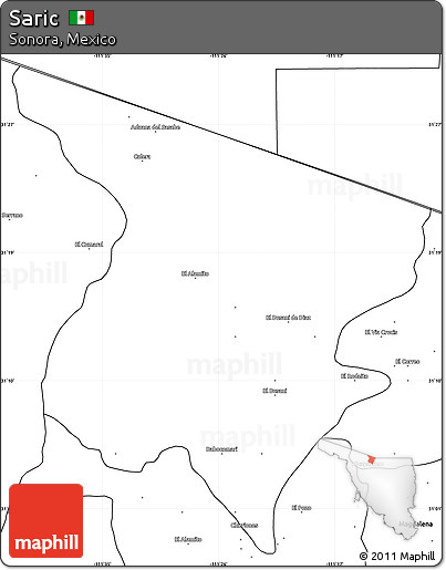 Blank Simple Map of Saric