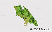 Satellite 3D Map of Soyopa, cropped outside