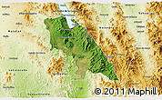 Satellite 3D Map of Soyopa, physical outside