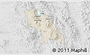 Shaded Relief 3D Map of Soyopa, lighten, desaturated
