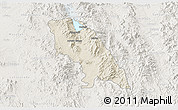 Shaded Relief 3D Map of Soyopa, lighten