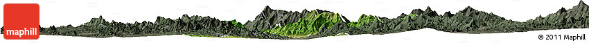 Satellite Horizon Map of Soyopa, darken, semi-desaturated