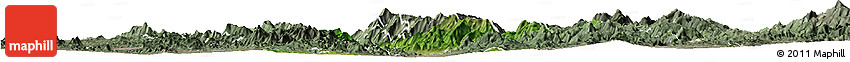 Satellite Horizon Map of Soyopa, semi-desaturated