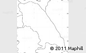 Blank Simple Map of Soyopa, no labels