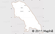Classic Style Simple Map of Soyopa, cropped outside