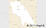 Classic Style Simple Map of Soyopa