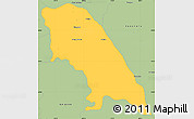 Savanna Style Simple Map of Soyopa