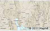 Shaded Relief 3D Map of Tepache