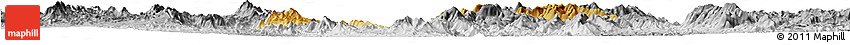 Physical Horizon Map of Tepache, desaturated