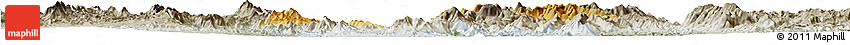 Physical Horizon Map of Tepache, semi-desaturated