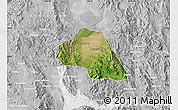 Satellite Map of Tepache, lighten, desaturated
