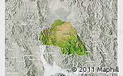Satellite Map of Tepache, lighten, semi-desaturated