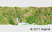 Satellite Panoramic Map of Tepache