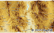 Physical 3D Map of Villa Hidalgo