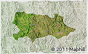 Satellite 3D Map of Yecora, lighten