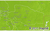 Physical 3D Map of Balancan