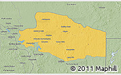 Savanna Style 3D Map of Balancan