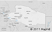 Silver Style 3D Map of Balancan