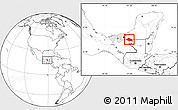 Blank Location Map of Balancan, highlighted parent region