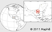 Blank Location Map of Balancan