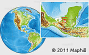 Physical Location Map of Balancan, highlighted parent region