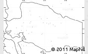 Blank Simple Map of Balancan, no labels