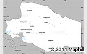 Gray Simple Map of Balancan