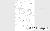 Blank Simple Map of Emiliano Zapata