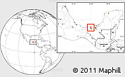 Blank Location Map of Jalpa de Mendez