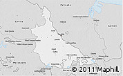 Silver Style 3D Map of Jonuta