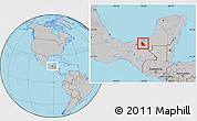 Gray Location Map of Jonuta