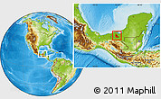 Physical Location Map of Jonuta