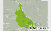 Physical Map of Jonuta, lighten, semi-desaturated