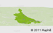 Physical Panoramic Map of Jonuta, lighten