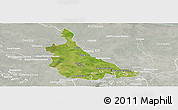 Satellite Panoramic Map of Jonuta, lighten, semi-desaturated
