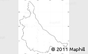 Blank Simple Map of Jonuta, cropped outside, no labels