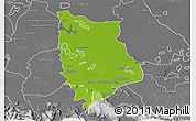 Physical 3D Map of Macuspana, desaturated