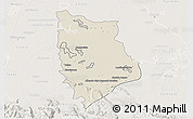 Shaded Relief 3D Map of Macuspana, lighten