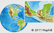 Physical Location Map of Macuspana, highlighted parent region