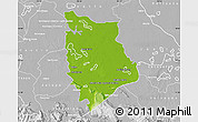 Physical Map of Macuspana, lighten, desaturated
