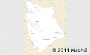Classic Style Simple Map of Macuspana