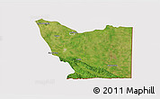Satellite 3D Map of Tenosique, cropped outside