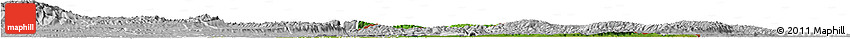 Satellite Horizon Map of Tenosique, lighten, desaturated