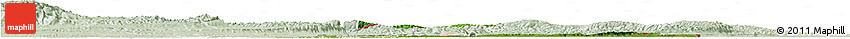 Satellite Horizon Map of Tenosique, lighten