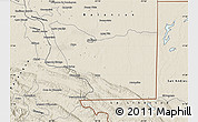Shaded Relief Map of Tenosique