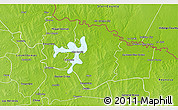 Physical 3D Map of Camargo