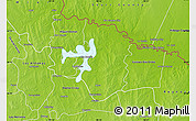Physical Map of Camargo