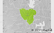 Physical Map of Mier, lighten, desaturated