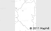 Blank Simple Map of Palmillas