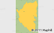 Savanna Style Simple Map of Palmillas